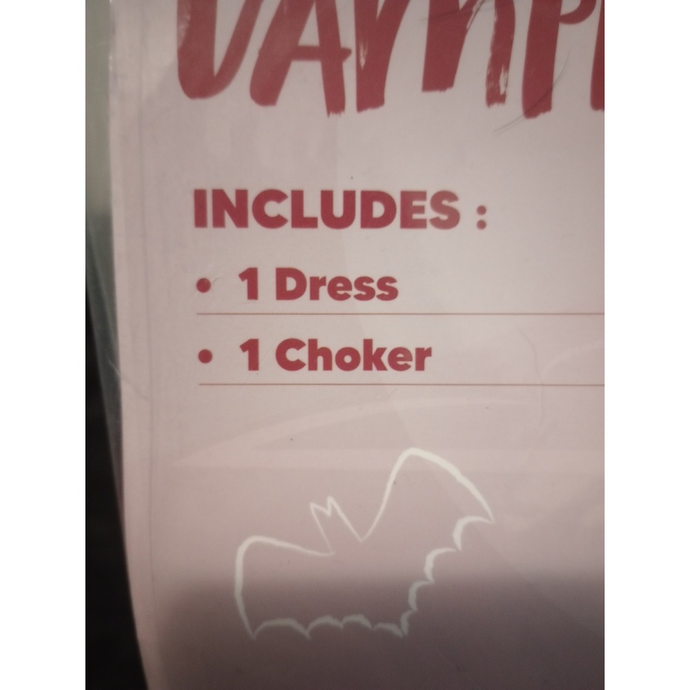 Spooktacular Creations Vampiress Costume Girls Small 5-6 Years New Halloween - Picture 3 of 3